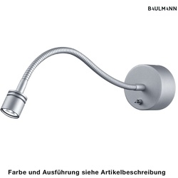 Baulmann LED Wandleuchte 64.341, 1W, chrom BAU-64.341.14