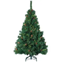 Fééric Lights and Christmas Künstlicher Weihnachtsbaum mit Zapfen grün 210 cm