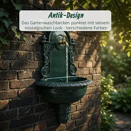 Relaxdays Wandbrunnen Antik