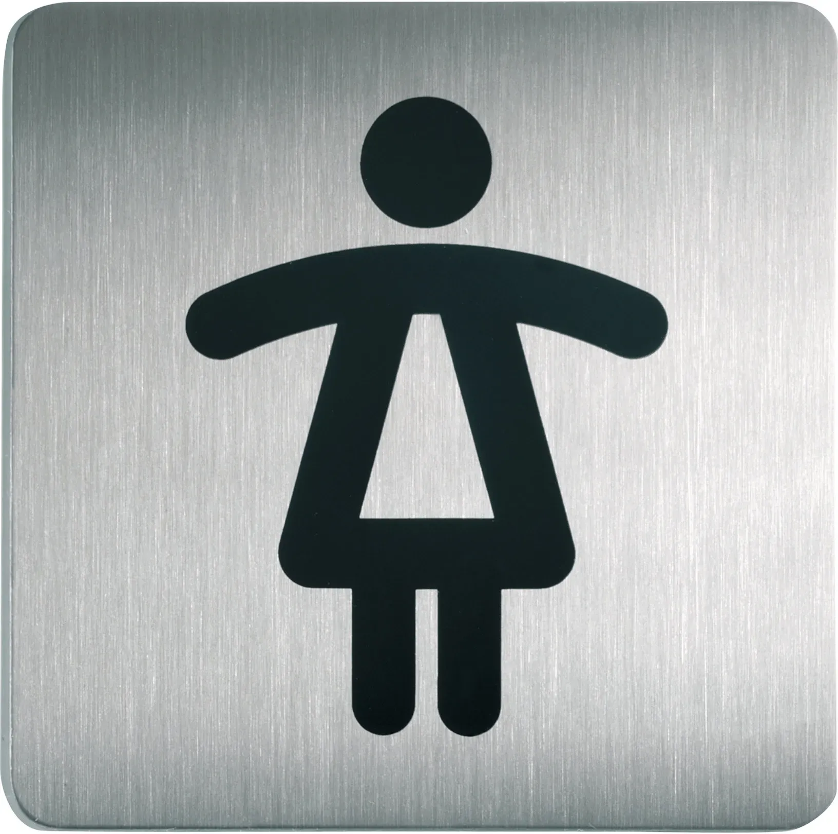 Preisvergleich Produktbild Durable PICTO - Schild - Damentoilette - quadratisch