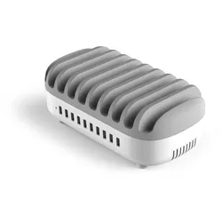 Compulocks 10 Ports USB Charging Dock Station With UK Plug - Ladestation - 120 W