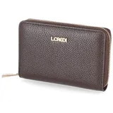 L.Credi Perla Geldbörse Unisex braun