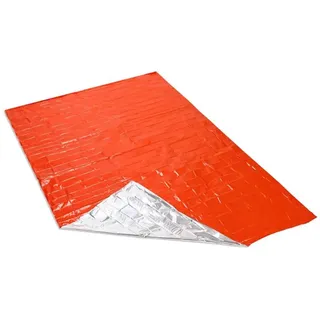 LXHZSY Rettungsdecke Notfalldecke, Outdoor-Überlebens-Erste-Hilfe-Set, Winddichte, wasserdichte Folien-Thermodecke for Camping, Wandern
