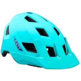 Leatt MTB Allmtn 1.0 Helm – Grün Jr – Xs 50 – 54 cm Helmet, Aqua Green, 50-54cm