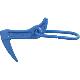 Stubai Blochstreifhaken | Forst-Schlaghaken zum Ziehen und Rücken von Baumstämmen | Vergüteter Stahl, ungeschweißtes Glied | Für 10 mm Ketten | Robustes Holzrückewerkzeug für Forst & Landwirtschaft