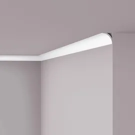 NMC Eckleiste NE1 Pure Weiß 2 St. 200 x 4 x 4 cm
