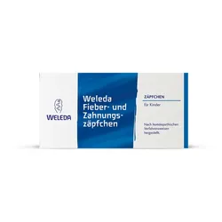 Weleda Fieber- und Zahnungszäpfchen 10 St