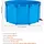 Vevor Fischteich 3100L blau