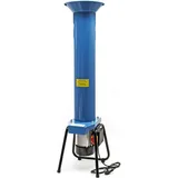 Wiltec Wiltec, Holzspalter + Häcksler, Obsthäcksler 1100W 1,5PS 2800U/min, 1000kg/h Stahl, Obstmühle Kernobst