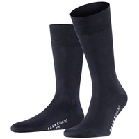 Falke Herren Socken Cool 24/7 Businessstrumpf, Kurzstrumpf, Uni Dunkelblau 43-44