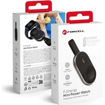 forcell Powerbank F-Energy Mini Power Watch 1200mAh Schwarz