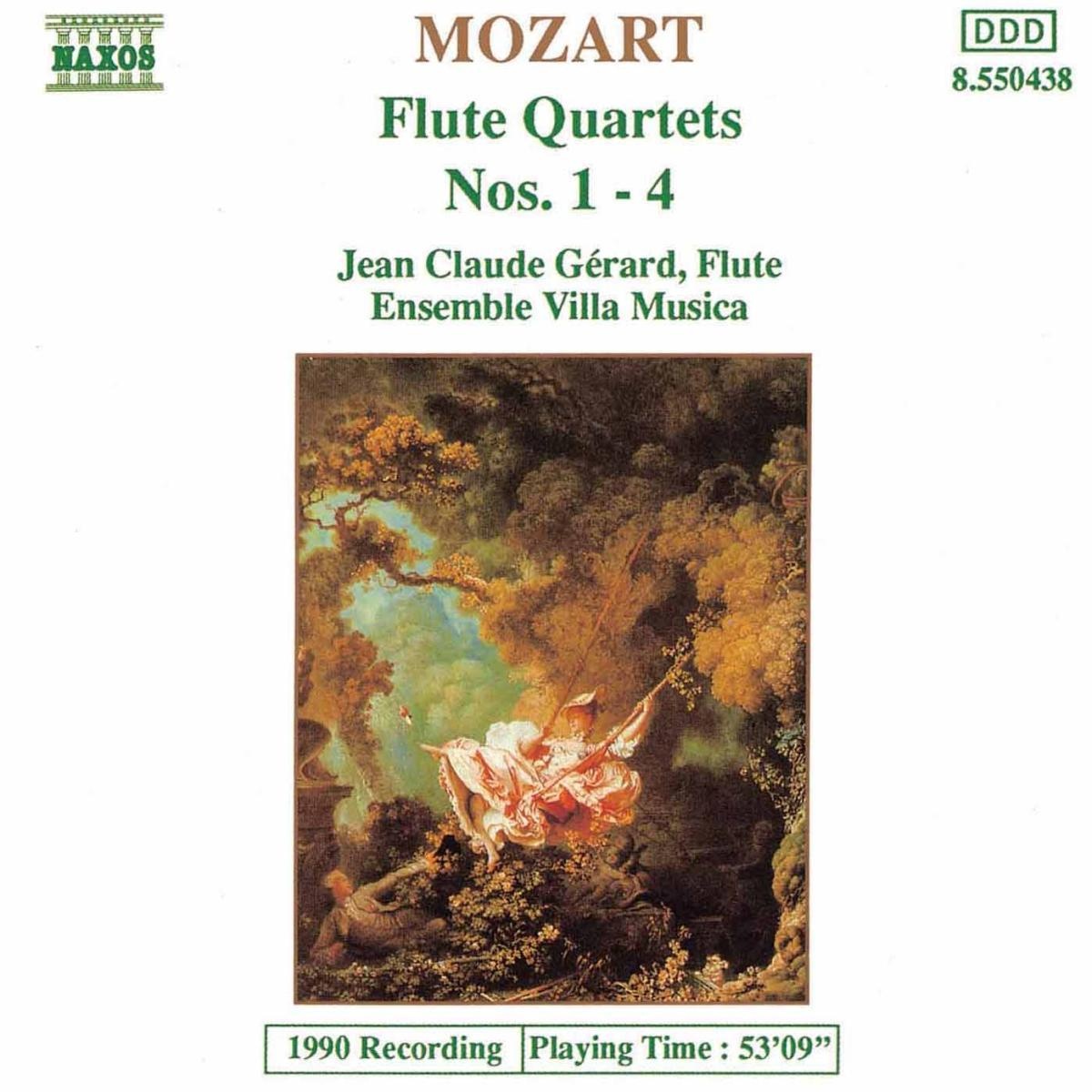 Flötenquartette 1-4 - Gerard  Ensemble Villa Musica. (CD)