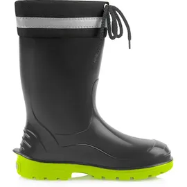 Ladeheid LA-972 Gummistiefel Schwarz/Grün 25