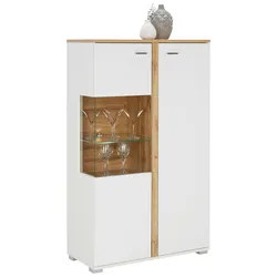 Highboard Alamo in Eichefarben
