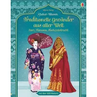 Usborne Verlag Sticker-Wissen: Traditionelle Gewänder aus aller Welt