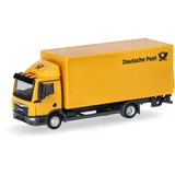 HERPA 317689 Man TGL Koffer-LKW mit Ladebordwand Post,