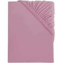s.Oliver Spannbettlaken Jersey 180 x 200 - 200 x 200 cm rosa