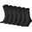 Tennissocken 6er Pack Schwarz 35-38