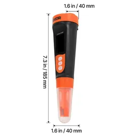 Vevor TDS-Messgerät, Messbereich 0–9990 ppm, EC/TDS-Mehrparametermessung, Digitales Wassermessgerät mit Automatischer Zeitregelung, Übersichtliches VA-Display, für Trinkwasserqualitätsprüfung