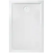 Hoesch Mineralguss-Duschwanne Muna S 100x80x3cm, weiß matt, Antirutsch
