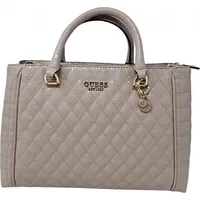 GUESS Yarmilla Luxury Satchel Taupe