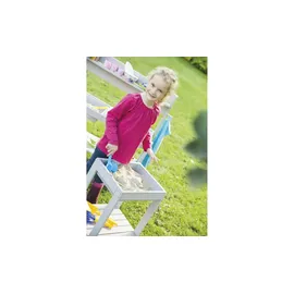 roba Kindertisch Tiny onesize Massivholz grau lasiert