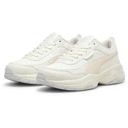 PUMA Cilia Mode Sneaker Damen 18 - warm white/silver mist/rosebay 42