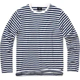 Brandit Textil Stripe Jersey Langarmshirt blau XL
