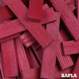 Kapla - Holzbausteine Quadrate violett