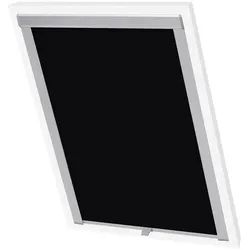 vidaXL Verdunklungsrollo Schwarz PK06