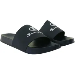 Champion Kos Herren Bade-Schuhe Badelatschen Sommer-Schuhe Schlupf-Schuhe S22175 KK001 Schwarz - 41