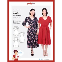 Pattydoo Papierschnittmuster Damenkleid Ida