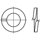 OEM Federring DIN 127 A 5 5,1 x 9,2 x 1,2 mm 1000 Stück