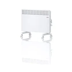 STIEBEL ELTRON neue Elektroheizung EG-50-TR2-PM Standgerät für ca. 25 m2, TÜV geprüft, Konvektor-Heizung mit einfacher Regelung, 2 kW, energiesparend, Rollen, 204450