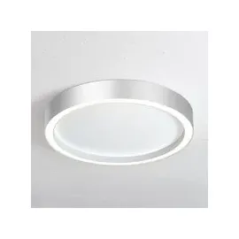 Bopp Aura 1 rund grau, Aluminium