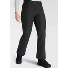 Skihose MAIER SPORTS "aus Softshell", Damen, Gr. 52, N-Gr, schwarz, Softshell, Obermaterial: 92% Polyester, 8% Elasthan, sportlich, Hosen, Wasserabweisend & Windabweisend & Atmungsaktiv & große Größen