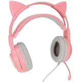 Cat Ear Gaming Headset,Cat Ear Gaming Kopfhörer,Cat Ear Headset,USB Gaming Headset,3.5mm Gaming Headset,Gaming Over Ear Headset