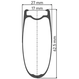 DT Swiss Laufrad ARC 1100 Dicut 62 mm