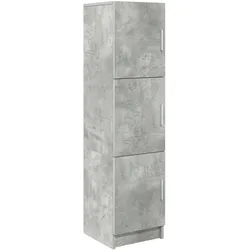 vidaXL Graues Sideboard Beton Grau Spanplatte Groß Sideboard