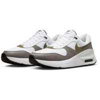 Nike Air Max SYSTM Herren white/black/flat pewter/medium olive 44