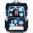 Step By Step Reflektierendes Sticker-Set Blau