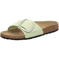 Birkenstock Damen Pantolette Madrid Big Buckle in gruen 37