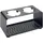 Wenko Flaschenhalter Wave 23,5 x 11,5 x 11,5 cm Schwarz
