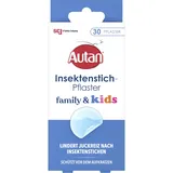 Autan® Insektenstich-Pflaster -Juckreizlindernde Pflaster bei Insektenstichen zur Beruhigung von Mückenstichen – Hydrocolloid, ohne Rückstände – Packung mit 30 Pflastern