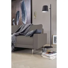 creation by rolf benz 3-Sitzer "CR.450, Designsofa, Loungesofa", beige (beigegrau 534, 26), B:204cm H:85cm T:95cm, Jacquard-Flachgewebe Diane 1 Q2 (55% Polyacryl 45% Polyester), CREATION BY ROLF BENZ, Sofas, Armlehne niedrig, Fuß chromfarben glänzend, Breite 204 cm