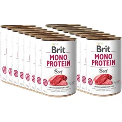 Brit Mono Protein Beef 18x400g
