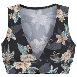 VENICE BEACH Triangel-Bikini-Top Damen schwarz-bedruckt Gr.38 Cup C/D