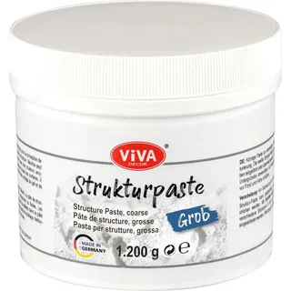 Viva Decor Strukturpaste Grob Weiß) 1.200 g