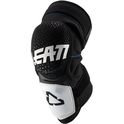 Leatt 3DF Hybrid Motocross Knieprotektoren, weiss, Größe 2XL für Männer