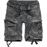 Brandit Textil Vintage Kurze Hose Dark Camo L